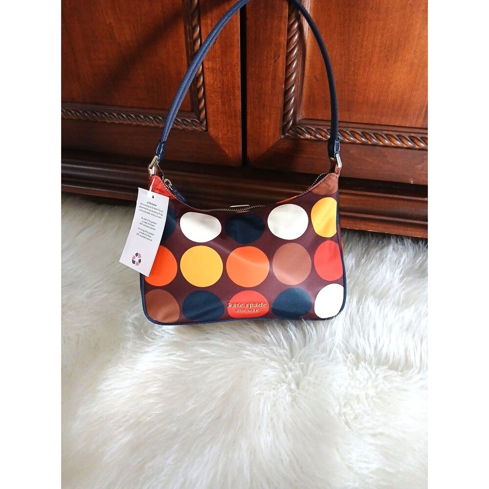 NWT KATE SPADE The Little Better Sam Dot Party Small Shoulder Bag